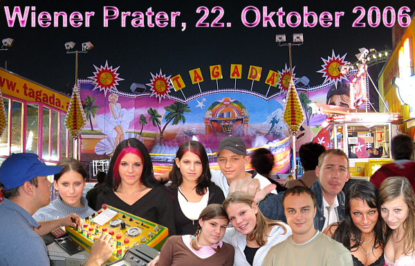 Wiener Prater, am 22. Oktober 2006 (Normalbetrieb)!