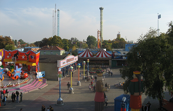 Wiener Prater, am 22. Oktober 2006 (Normalbetrieb)!