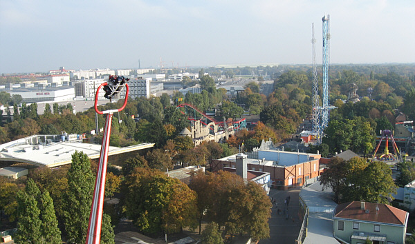 Wiener Prater, am 22. Oktober 2006 (Normalbetrieb)!