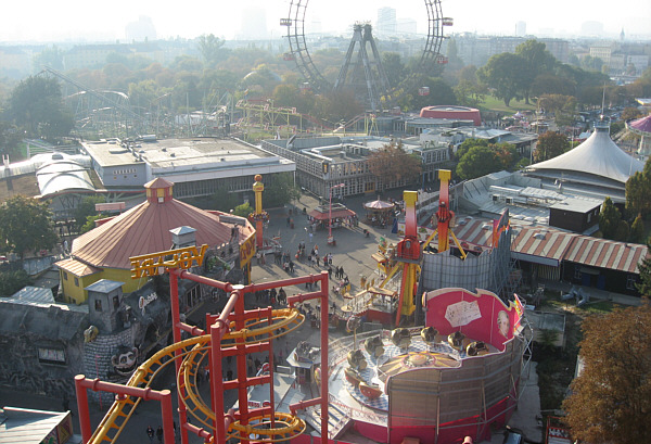 Wiener Prater, am 22. Oktober 2006 (Normalbetrieb)!