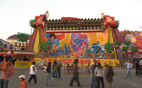 Wiener Prater, am 22. Oktober 2006 (Normalbetrieb)!