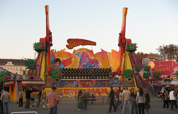 Wiener Prater, am 22. Oktober 2006 (Normalbetrieb)!