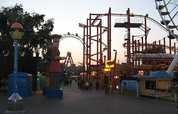 Wiener Prater, am 22. Oktober 2006 (Normalbetrieb)!