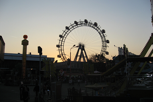 Wiener Prater, am 22. Oktober 2006 (Normalbetrieb)!