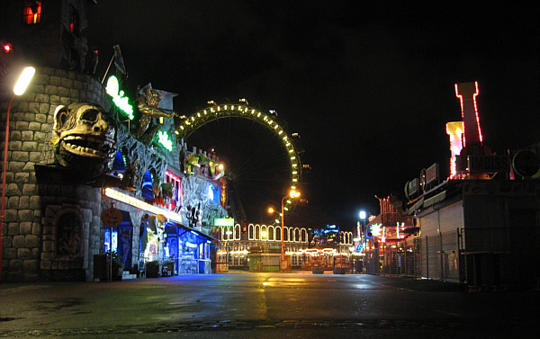 Wiener Prater, am 22. Oktober 2006 (Normalbetrieb)!