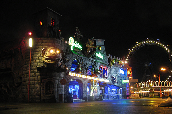 Wiener Prater, am 22. Oktober 2006 (Normalbetrieb)!