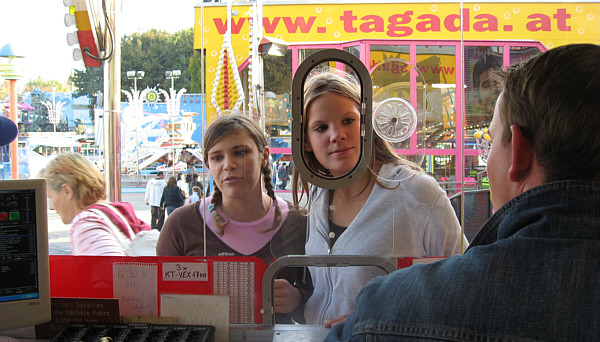 Wiener Prater, am 22. Oktober 2006 (Normalbetrieb)!